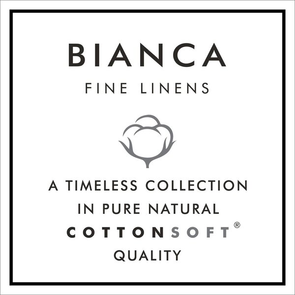 Бяло памучно единично спално бельо 135x200 cm Oxford - Bianca