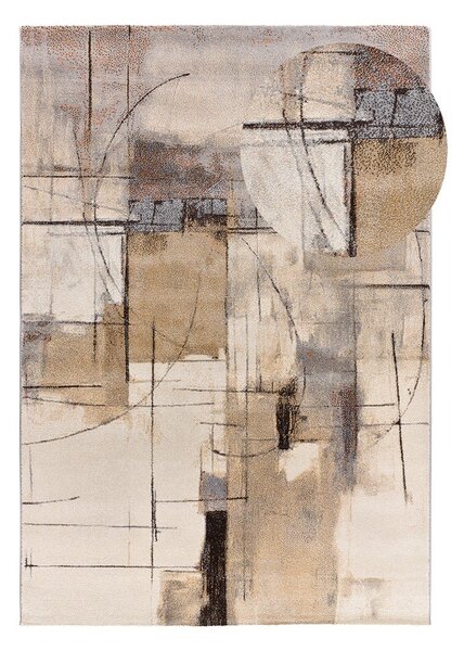 Килим в сив и бежов цвят 133x190 cm Beruti – Universal