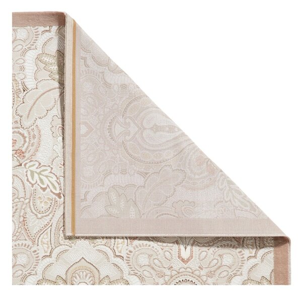 Кремав килим 120x170 cm Damask Bronze – Think Rugs