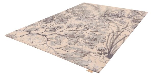 Вълнен килим в бежов и ментов цвят 133x190 cm V&A Calisia Kelp – Agnella