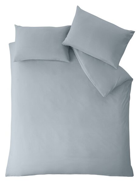 Синьо-сиво единично спално бельо от микрофибър 135x200 cm So Soft Easy Iron – Catherine Lansfield