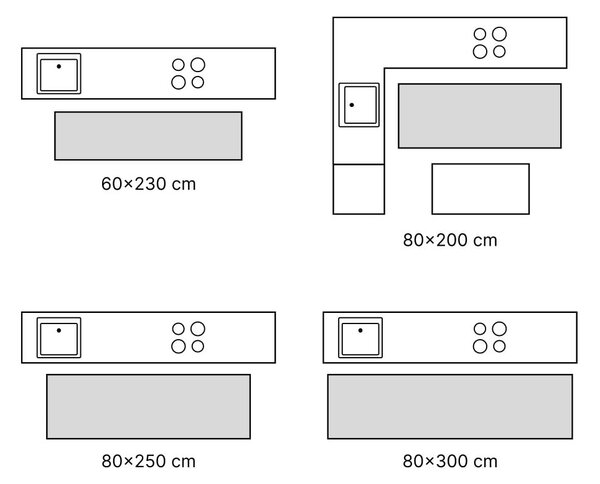 Бежова пътека 70x200 cm Sensi Ethan – FD