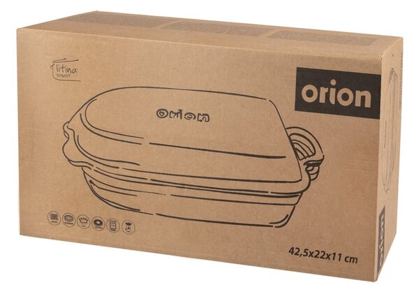 Чугунен съд за готвене 22x42,5 cm LITINA SMALT – Orion