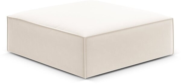 Бежова кадифена табуретка Vanda – Mazzini Sofas
