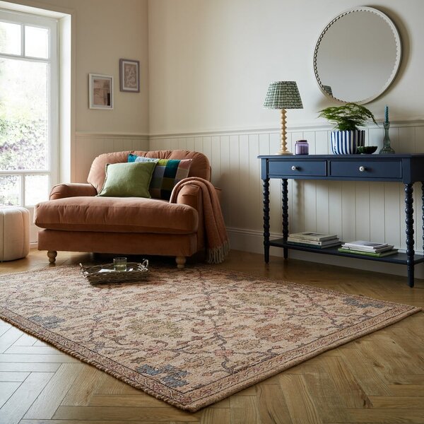 Ръчно изработен килим със смес от юта в естествен цвят 200x290 cm Celine Jute Global – Flair Rugs