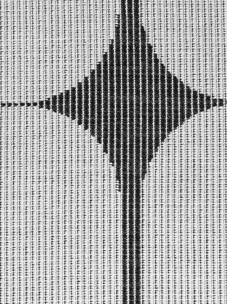 Черно-бял кръгъл килим за открито и закрито ø 160 cm Duet Bowen – NORTHRUGS