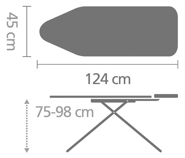 Дъска за гладене Spring Bubbles C – Brabantia