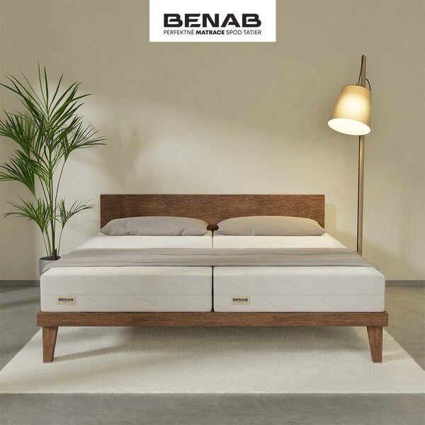 Двустранен матрак от средна/изключително твърда пяна 140x200 cm BonLife HARD - BENAB