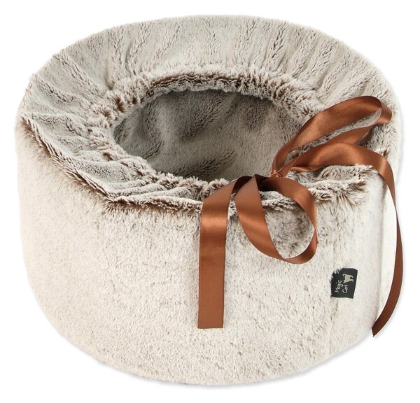 Светлокафяво легло за домашни любимци ø 40 cm Magic Cat – Plaček Pet Products