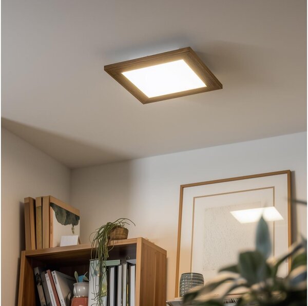 Eglo - LED регулируем панел SALOBRENA 2 LED/16W/230V кафяв