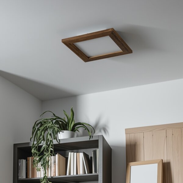 Eglo - LED регулируем панел SALOBRENA 2 LED/16W/230V кафяв