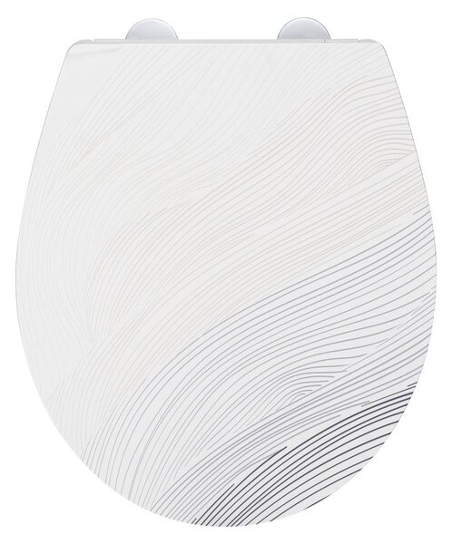 Тоалетна чиния с автоматично затваряне 38 x 44,5 см Menin – Wenko