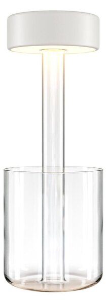 Maytoni MOD229TL-L3W3K1 - LED преносима настолна лампа 3W/5V бяла/прозрачна
