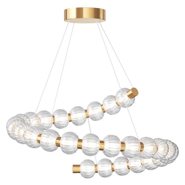 Maytoni MOD555PL-L35G3K - LED Пендел AMULET LED/40W/230V 3000K златист