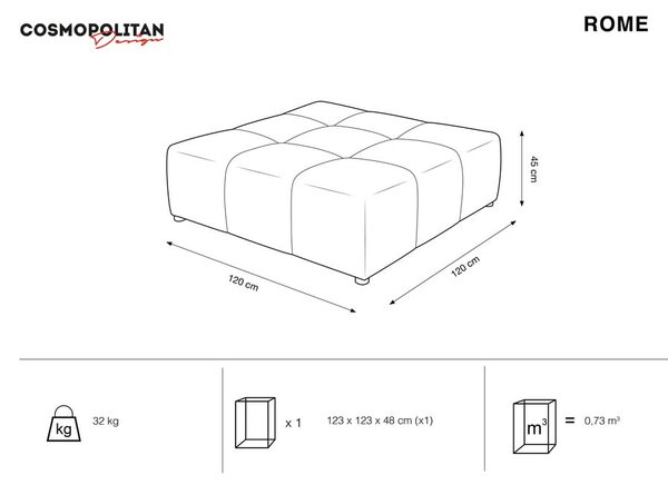 Сив модул за диван Rome - Cosmopolitan Design