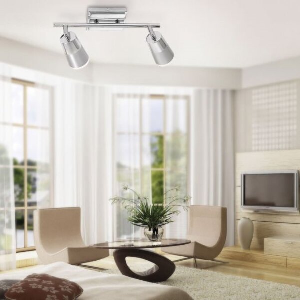 JUST LIGHT. 11229-17 - LED Спот DALLI 2xLED/3,5W/230V хром