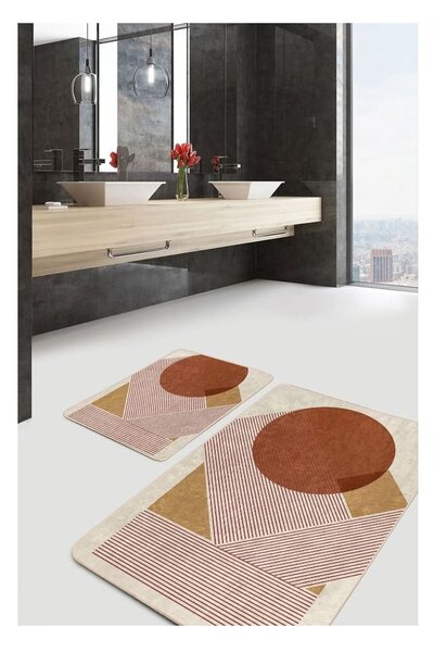 Кадифени килими за баня в комплект от 2 бр. 60x100 cm – Mila Home