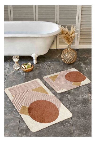 Кадифени килими за баня в комплект от 2 бр. 60x100 cm – Mila Home