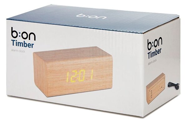 Дигитална настолна аларма Timber – Balvi