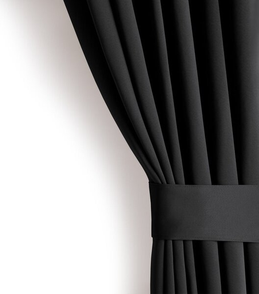 Черно затъмняващо перде 140x175 cm Kierra – Restilo