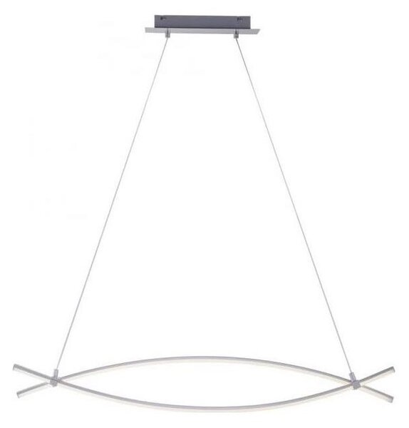 JUST LIGHT. 15382-55 - LED Пендел MAJA 2xLED/8,4W/230V хром