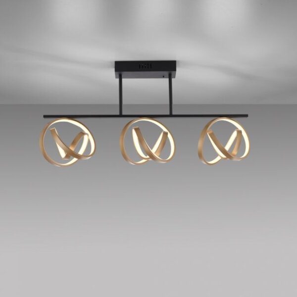 JUST LIGHT. 6245-18 - LED Полилей за повърхностен монтаж LOOP 3xLED/11W/230V 2700-5000K + д.у