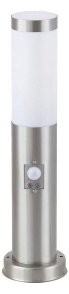 Rabalux 8267 - Екстериорна лампа със сензор INOX TORCH 1xE27/25W IP44