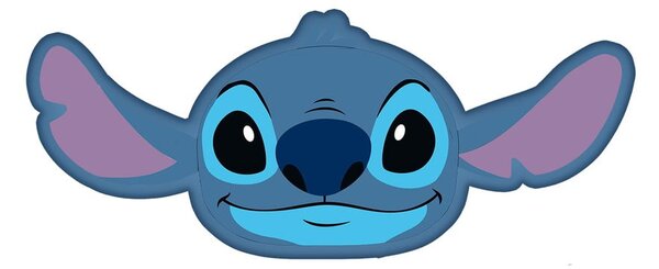 Детска възглавница от флийс 41x32 cm Lilo and Stitch "Blue" – Jerry Fabrics