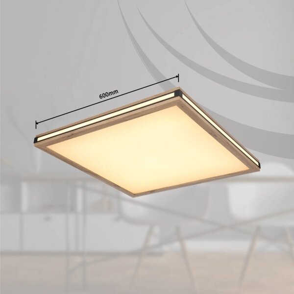 Globo 41589D3 - LED Димируем плафон CARLA LED/36W/230V 3000K 60x60 cm
