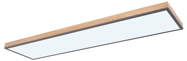 Globo 416080WD5-CCT - димируема таванна LED лампа DORO LED/36W/230V 2700-6500K + дистанционно, кафява