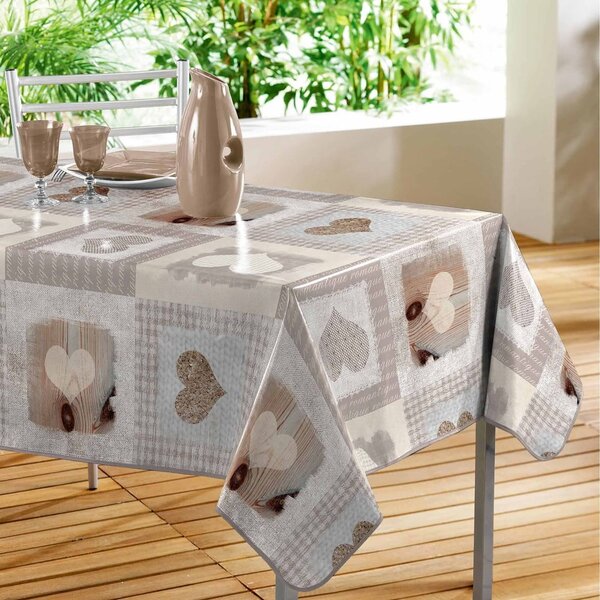 Измиваема покривка за маса от PVC 140x240 cm Cosy Coeur – douceur d'intérieur