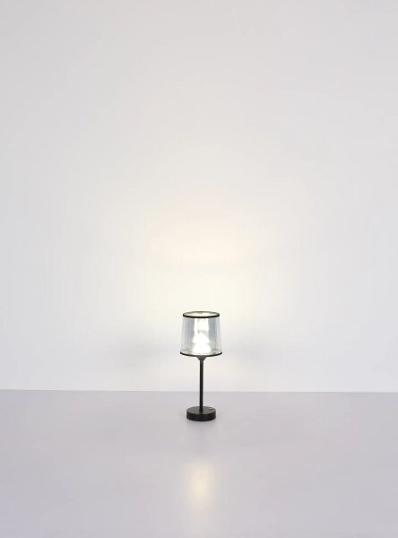Globo 21008S - LED настолна лампа LUNKI LED/2,5W/3,7V 2700-6500K черна