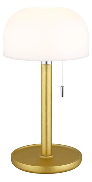 Globo 21016M - LED настолна лампа NORMAN LED/1,5W/3,7V 3000/4200/6000K месинг