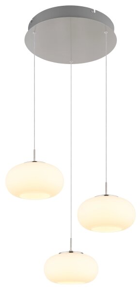 Globo 15744-3HN - LED Пендел QUINTARA 3xLED/6W/230V