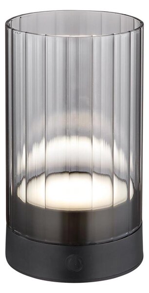 Globo 21012S -LED Екстериорна настолна лампа PIXY LED/2W/3,7V 2700/4000/6500K IP44 сив