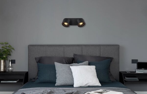 Globo 56961-2B - LED Спот RAE 2xLED/6W/230V черен