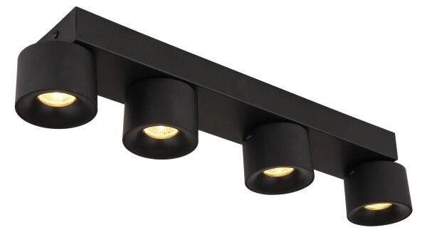 Globo 56961-4B - LED Спот RAE 4xLED/6W/230V черен