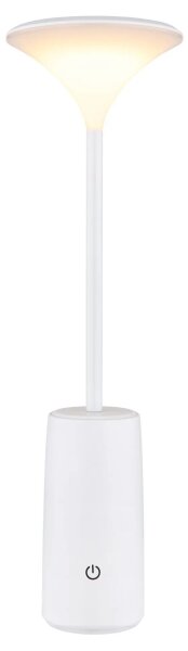Globo 21020W - LED Димируема настолна лампа QUIRIN LED/1,2W/3,7V 3000K бял