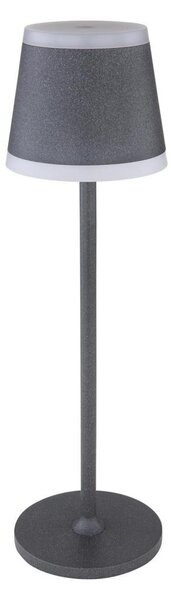 Globo 58433G - LED регулируема настолна лампа RIDLEY LED/4,6W/3,7V 3000K сива