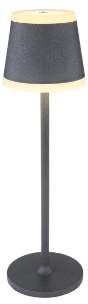 Globo 58433G - LED регулируема настолна лампа RIDLEY LED/4,6W/3,7V 3000K сива