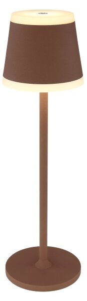 Globo 58433R - LED настолна лампа RIDLEY LED/4,6W/3,7V 3000K кафява