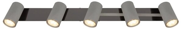 Globo 57911-5S - Спот ROBBY 5xGU10/35W/230V сив