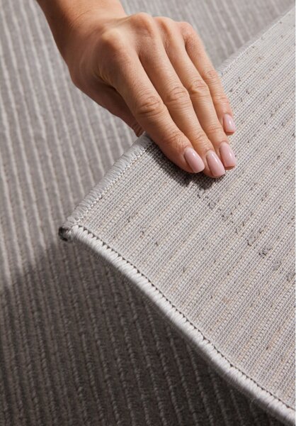 Сиво-кремав килим 120x170 cm Perles Dolomite – Elle Decoration