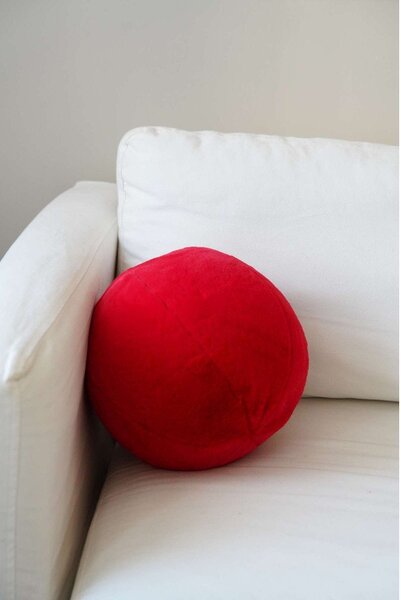 Декоративна възглавница от микроплюш ø 25 cm Top – Mioli Decor