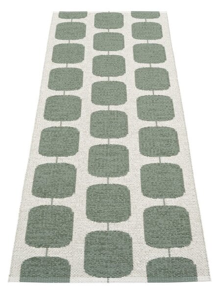Зелена и кремава пътека за открито и закрито 70x200 cm Sten Army – Pappelina