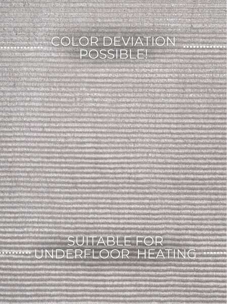 Сиво-кремав килим 120x170 cm Perles Dolomite – Elle Decoration
