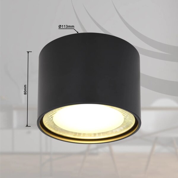 Globo 12007B - LED Плафониера SERENA LED/12W/230V 3000K
