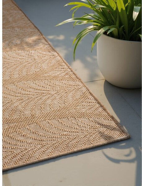 Килим за открито и закрито в цвят слонова кост и бежово 120x170 cm Duet Liora – NORTHRUGS