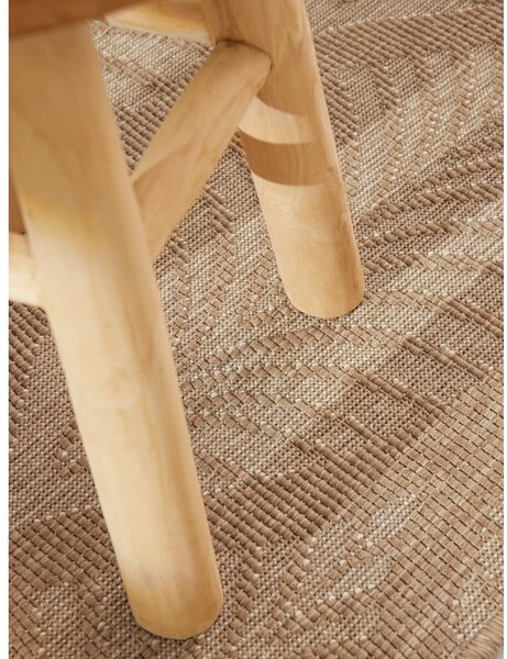 Килим за открито и закрито в цвят слонова кост и бежово 120x170 cm Duet Liora – NORTHRUGS