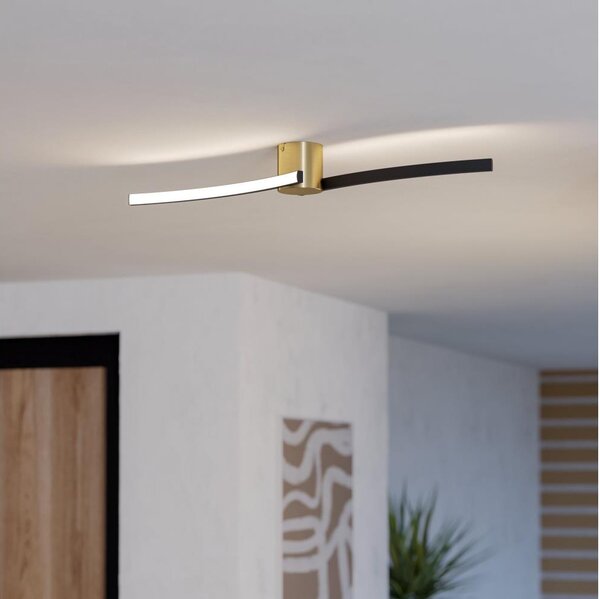 Eglo 901216 - LED Плафониера AIETA LED/12W/230V 4000K черен